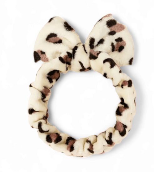Make - up haarband luipaard - Creme - Medase