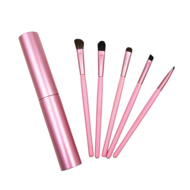 Make up kwasten set in koker - Div kleuren - Medase