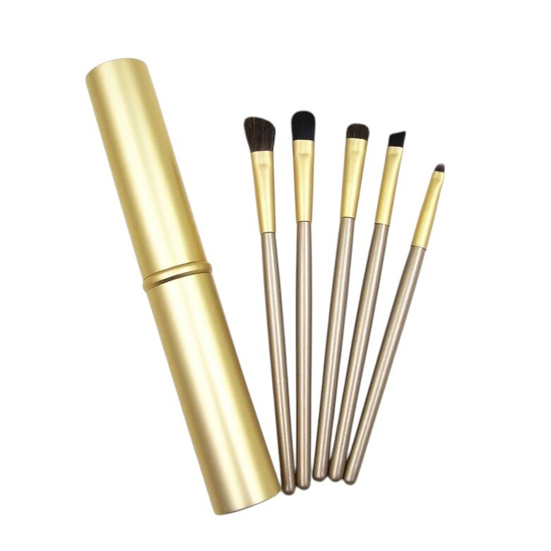 Make up kwasten set in koker - Div kleuren - Medase