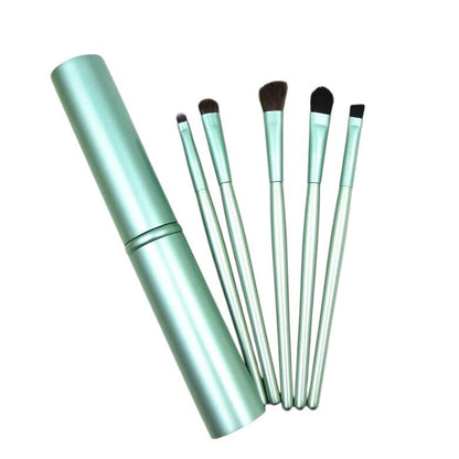 Make up kwasten set in koker - Div kleuren - Medase