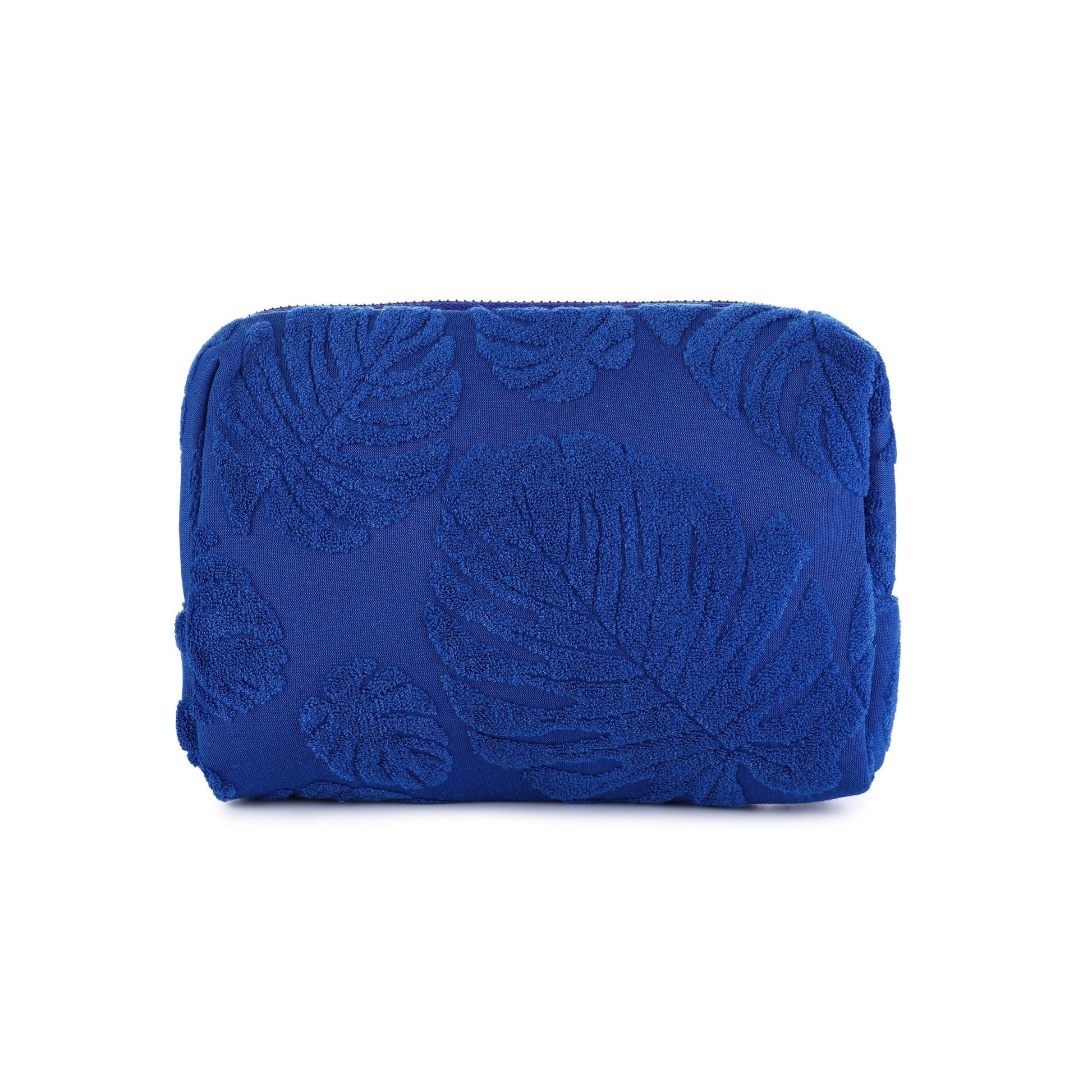 Make - up Tas met Bladeren Reliëf - Toilet Tas 20x17cm - Medase