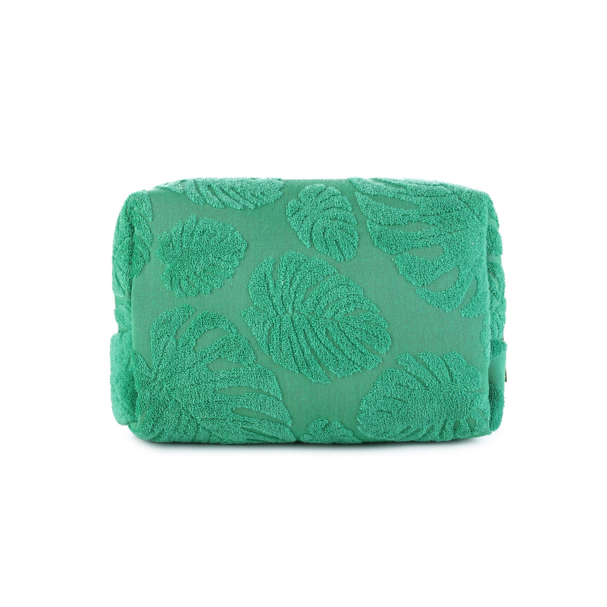 Make - up Tas met Bladeren Reliëf - Toilet Tas 20x17cm - Medase