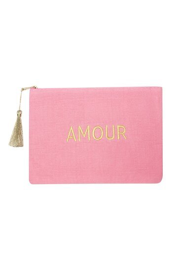 Make - up/Toilet tas amour - Roze - Medase