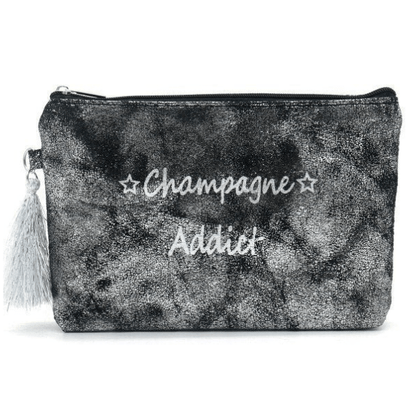 Make - up/Toilet tas champagne addict - Zwart - Medase