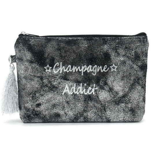 Make - up/Toilet tas champagne addict - Zwart - Medase
