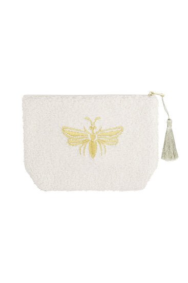 Make - up/Toilet tas teddy bij - Wit - Medase