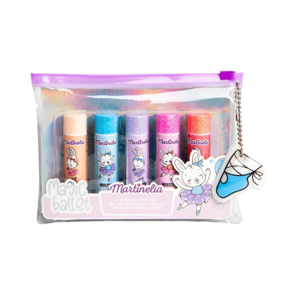 Martinelia Magic Ballet Lip Balm Set – 5 stuks - Medase