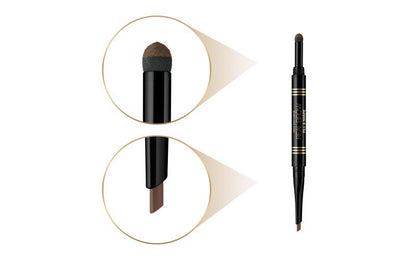 Max Factor Real Brow Fill & Shape 001 Blonde potlood poeder applicator detail wenkbrauwen vullen definiëren