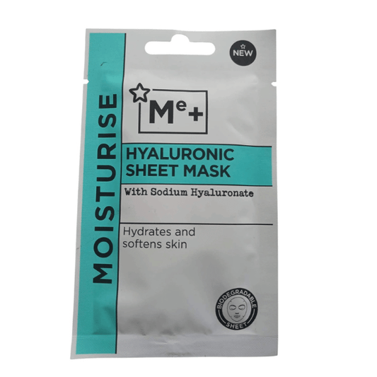 Me+ Hyaluronic Sheet Mask met sodium hyaluronate - Medase