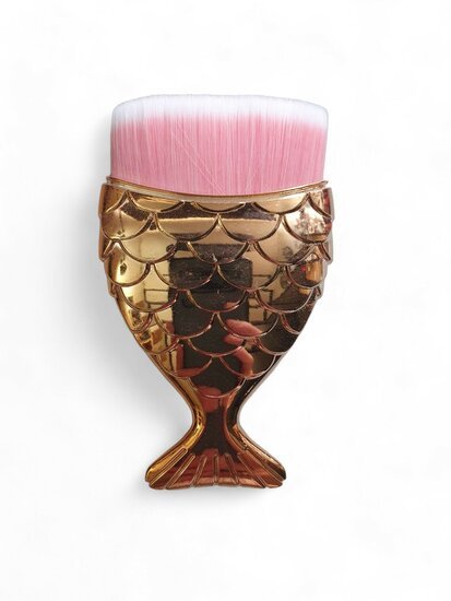 Mermaid make - up kwast - koper/Roze - Medase