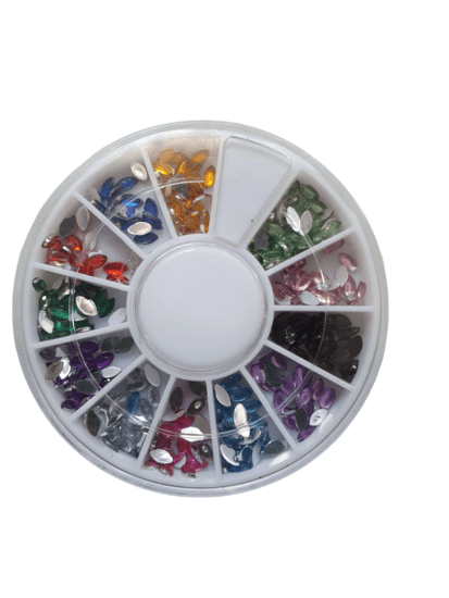 Nail art carrousel ovaal - gekleurd - Medase
