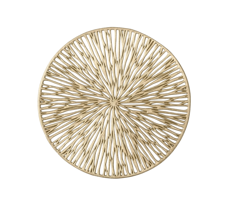 Onderzetters Goud/Rosé - Set van 2 Stuks Ø10cm - Medase