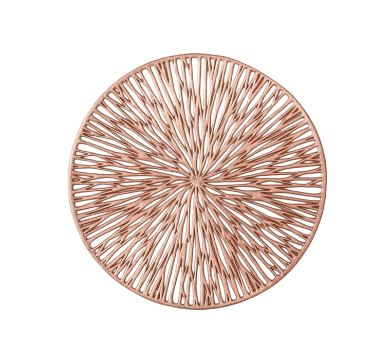 Onderzetters Goud/Rosé - Set van 2 Stuks Ø10cm - Medase