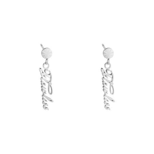 Oorbellen flawless - Zilver - Medase