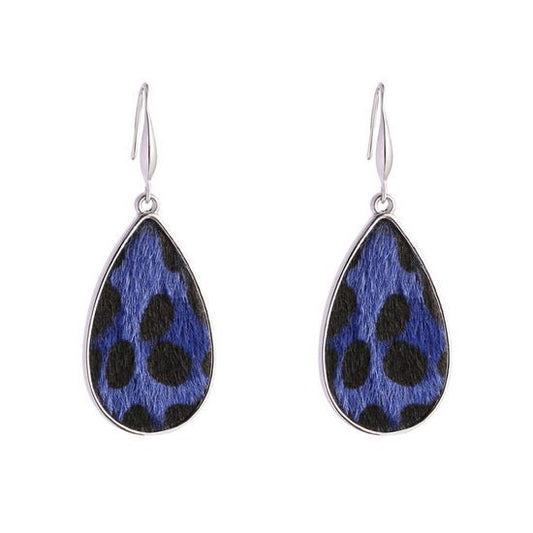 Oorbellen got spots - Blauw - Medase