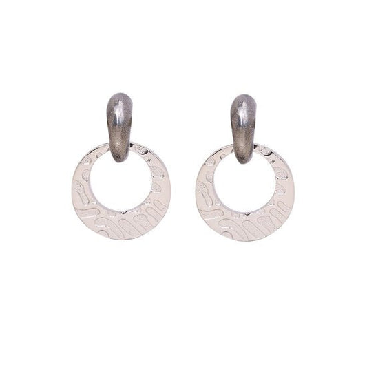 Oorbellen rianne - Grijs/zilver - Medase