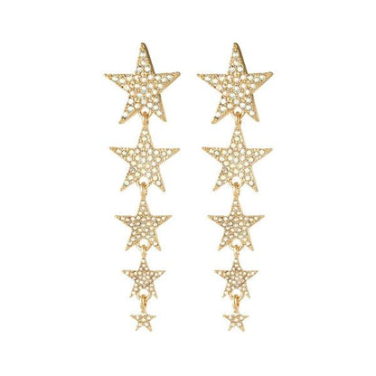 Oorbellen Shooting stars - Goud - Medase