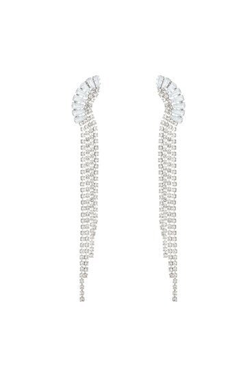 Oorbellen silver wings - Zilver - Medase