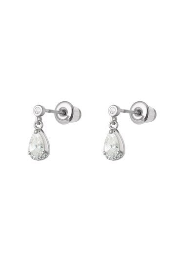 Oorbellen sparkle - Wit - Medase