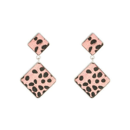 oorbellen spots - Roze - Medase