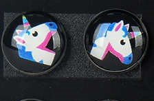 Oorknopjes unicorn 2 - Medase