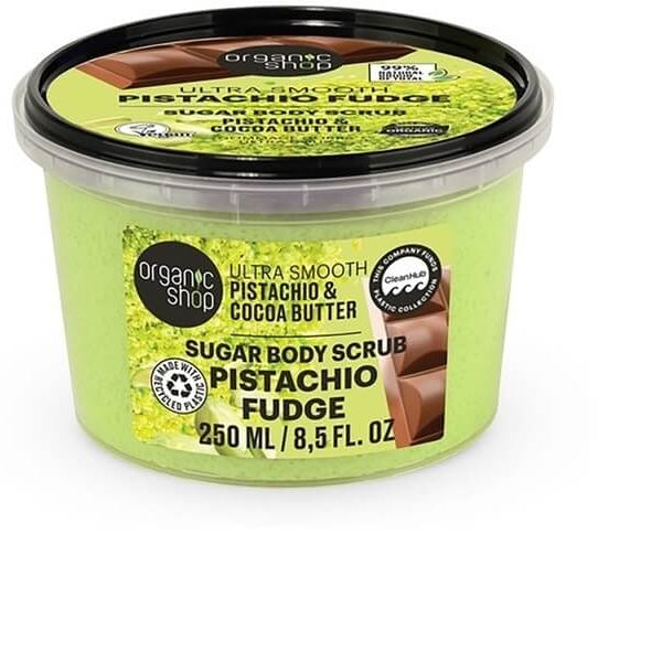 Organic Shop Pistachio Fudge Sugar Body Scrub 250 ml - Medase