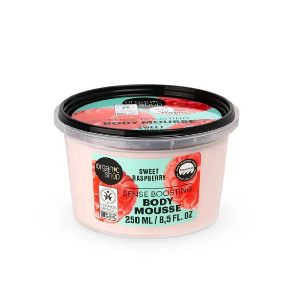 Organic Shop Sweet Raspberry Body Mousse 250 ml