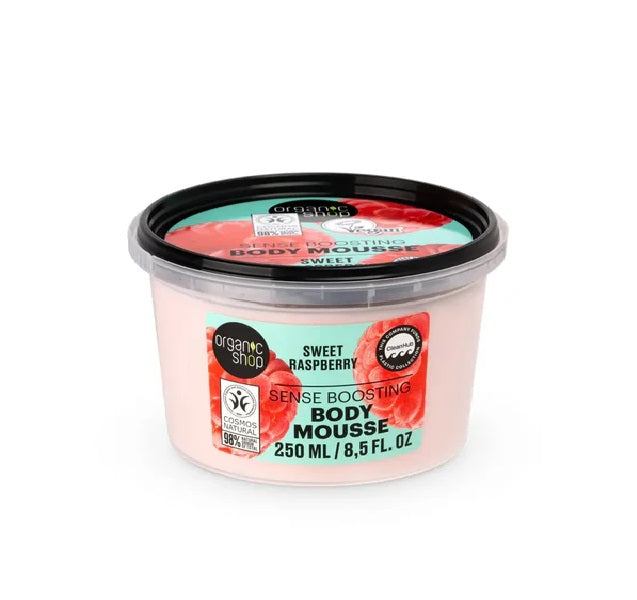 Organic Shop Sweet Raspberry Body Mousse 250 ml