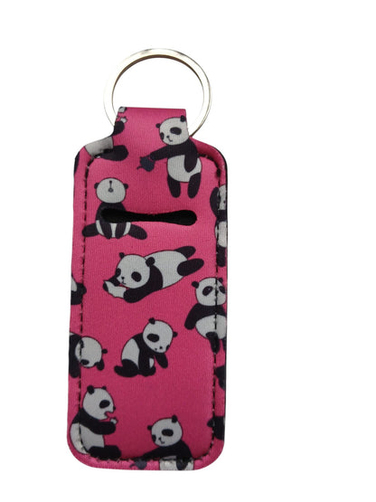 Panda Keychain Lipstick Holder - Available in 6 Designs