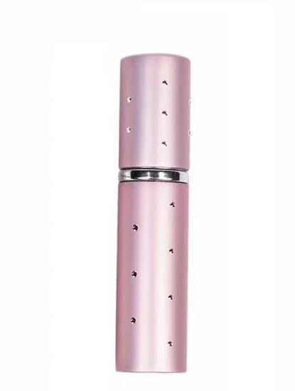 Parfum flesje strass hervulbaar - Roze - Medase