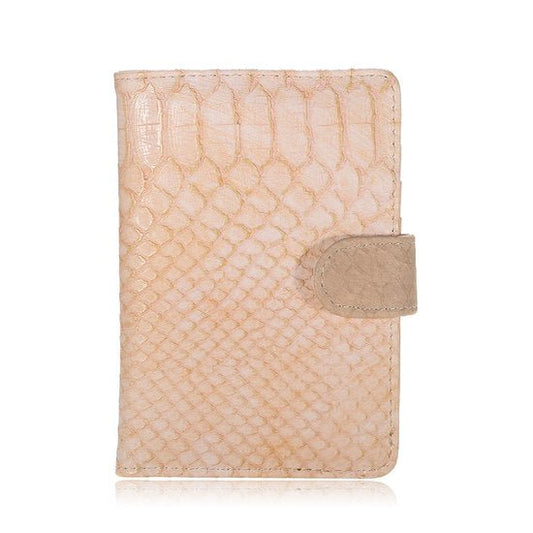 Paspoort hoesje croco - Beige - Medase