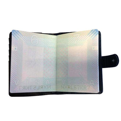 Paspoort hoesje croco - Rood - Medase