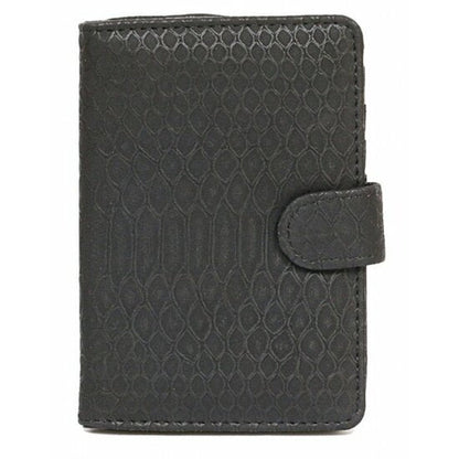 Paspoort hoesje croco - Zwart - Medase