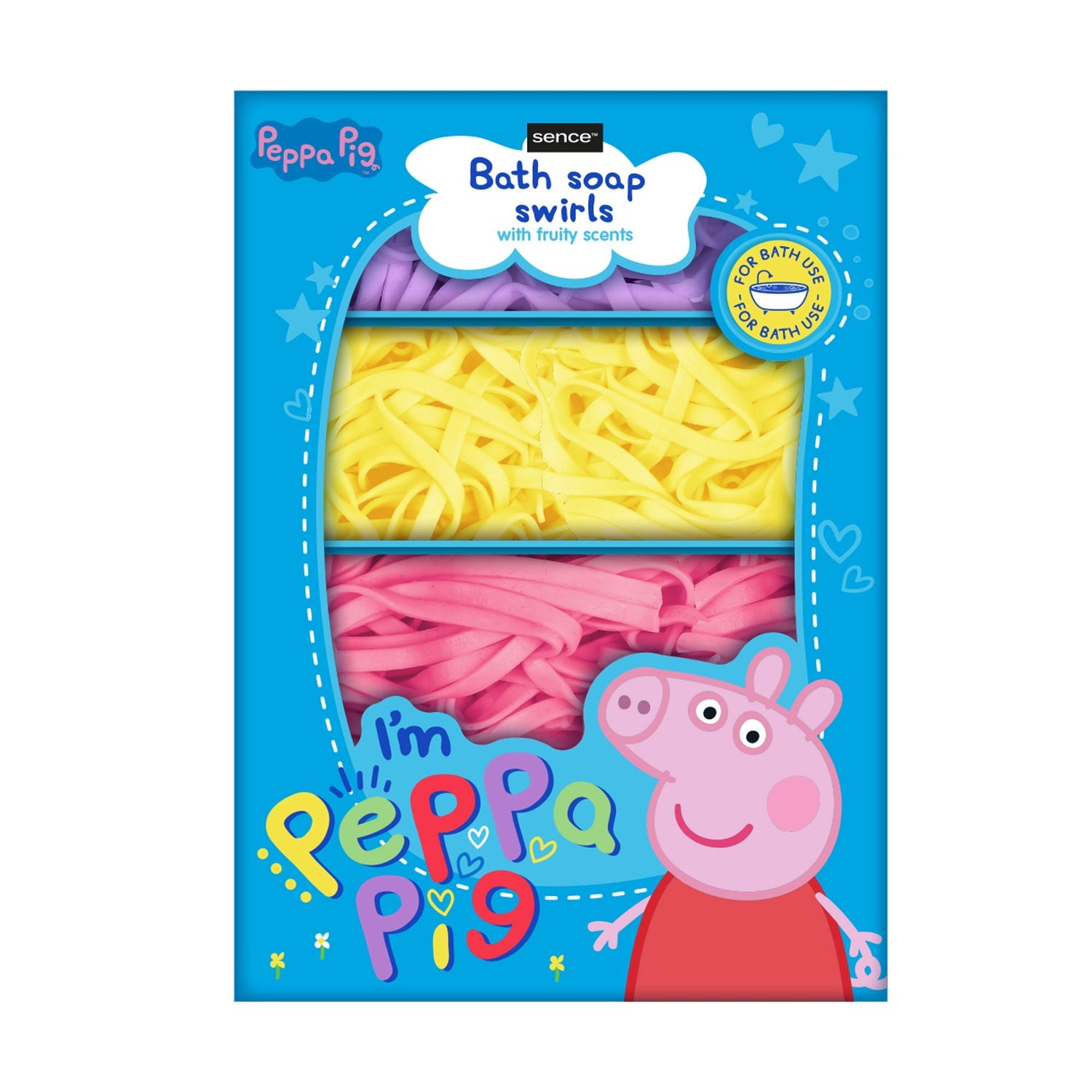 Peppa Pig Bath Soap Swirls - Sence Badzeep Fruitige Geur 4 - delig - Medase