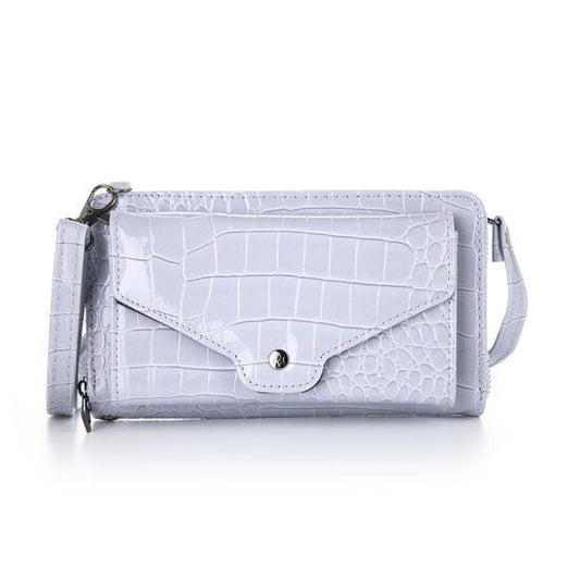Portemonnee/clutch snake - lila - Medase