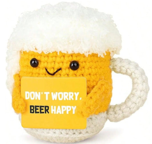 Positive Friends gehaakte pul Beer Happy - Medase