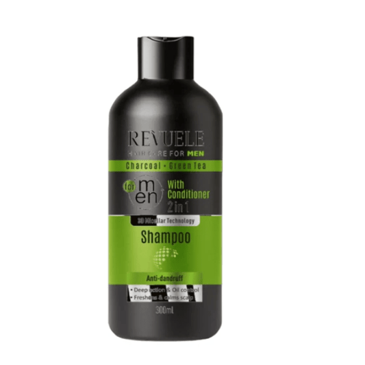 Revuele Charcoal & Green Tea 2in1 Shampoo - Medase