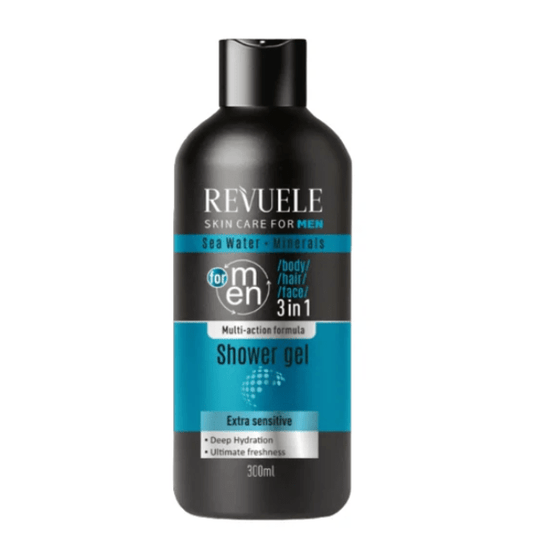 Revuele skin care for men 3in1 douche gel - Medase