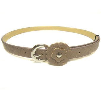 Riem met bloem - taupe - Medase
