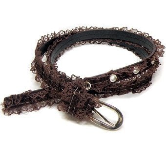 Riem met kant - Wit - Medase