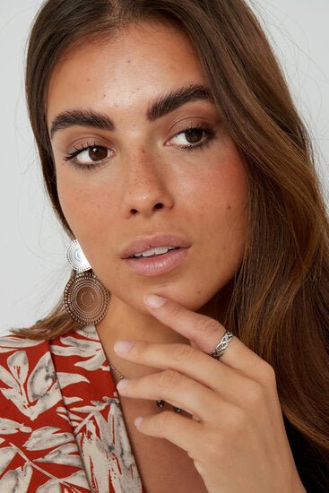 Ring braided - Zilver Maat 17 - Medase
