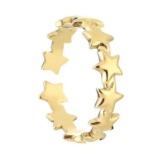 Ring stars - Goud - Medase