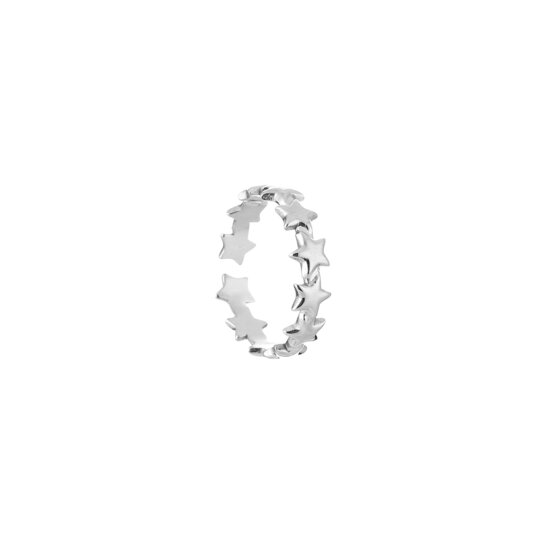 Ring stars - zilver - Medase