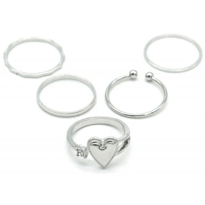 Ringen set love - Maat 16/17/18 - Medase