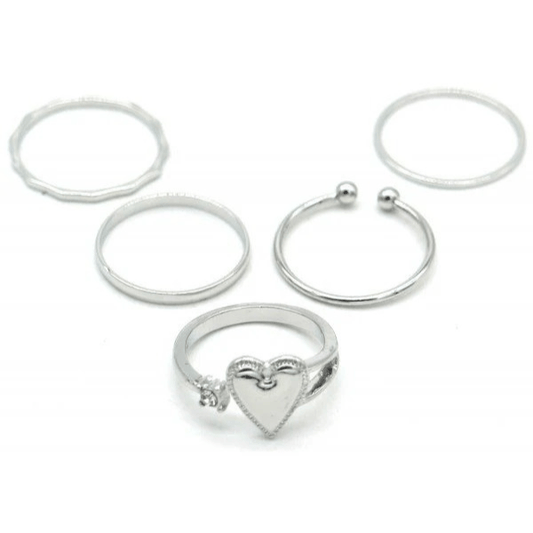 Ringen set love - Maat 16/17/18 - Medase