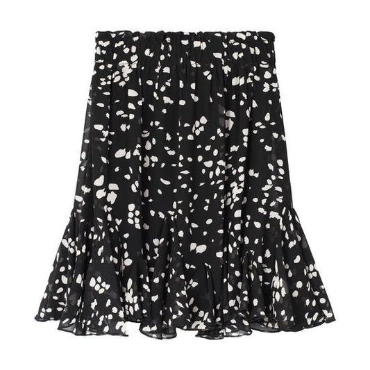 Rok black abstract - Maat XS - Medase