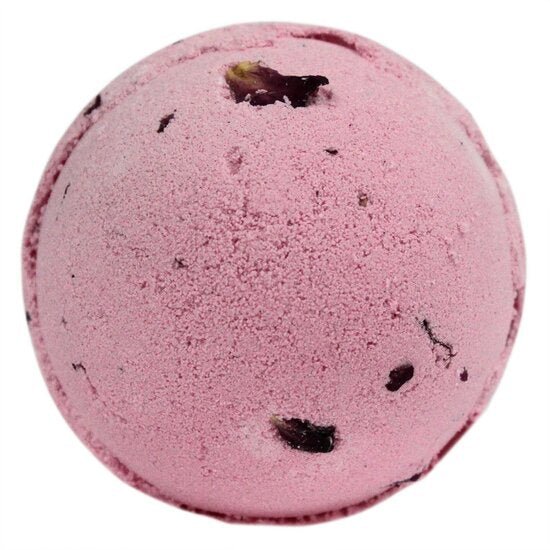 Rose & Petals Jumbo bruisbal met sheaboter badbom 180 gram rozengeur en echte rozenblaadjes