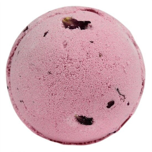 Rose & Petals Jumbo bruisbal met sheaboter badbom 180 gram rozengeur en echte rozenblaadjes