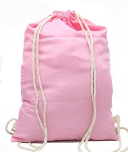 Rugzak / schooltas/ gymtas star - Roze - Medase