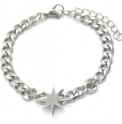 RVS Armband met Ster – Goud of Zilver | Verstelbaar 16,5 cm - Medase